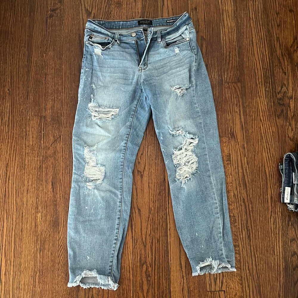 Judy blue size 5/27 boyfriend fit jeans